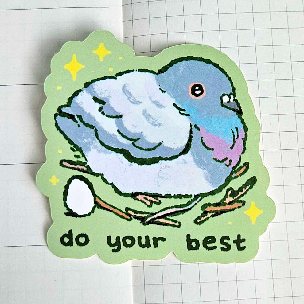 do your best sticker