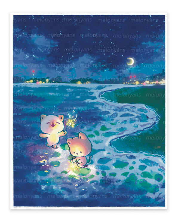 summer sparklers print