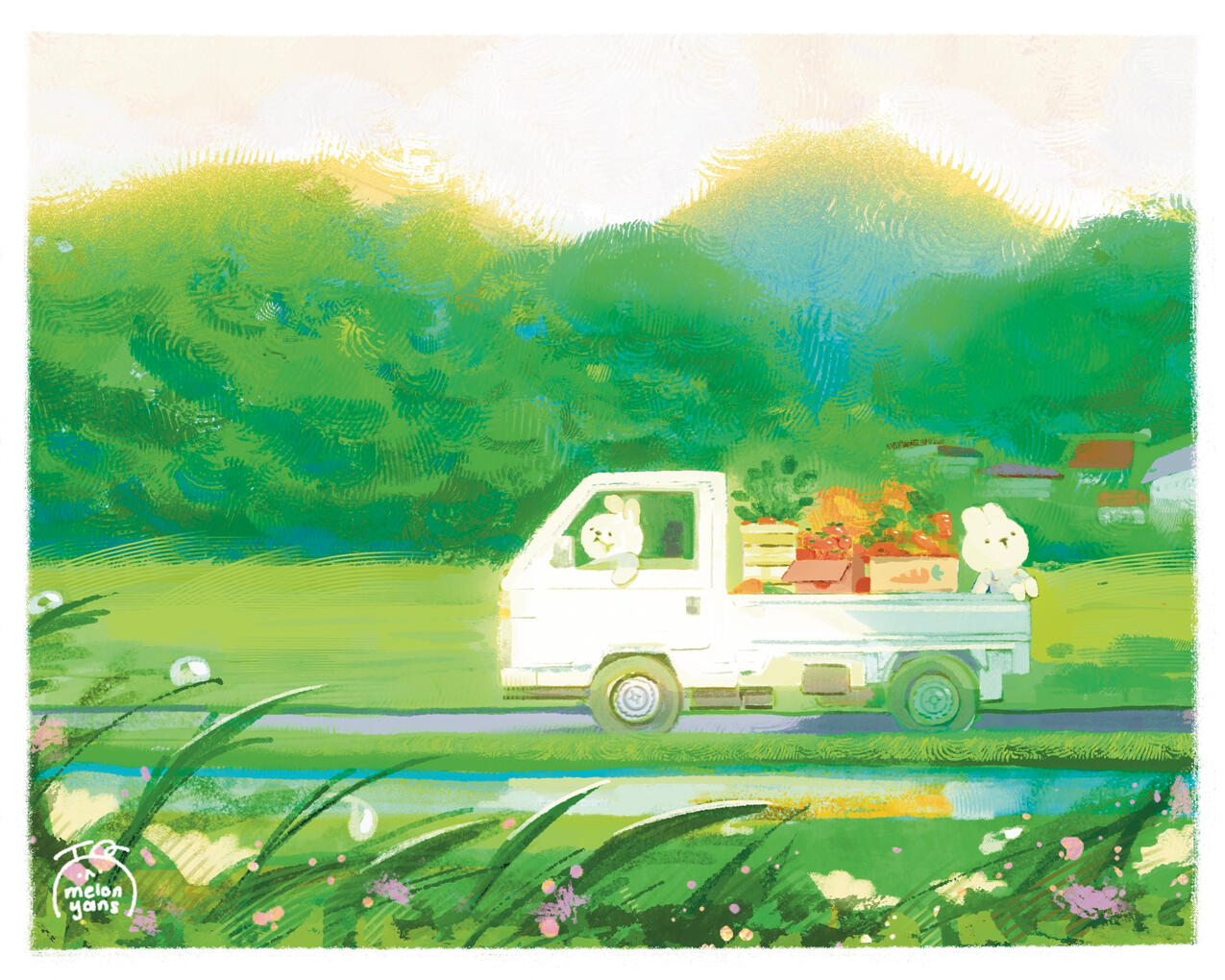 morning harvest print