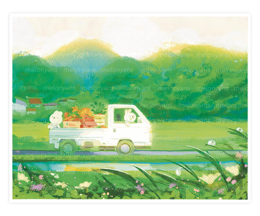 morning harvest print