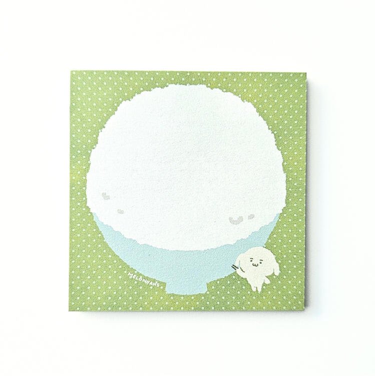 rice bowl memo pad